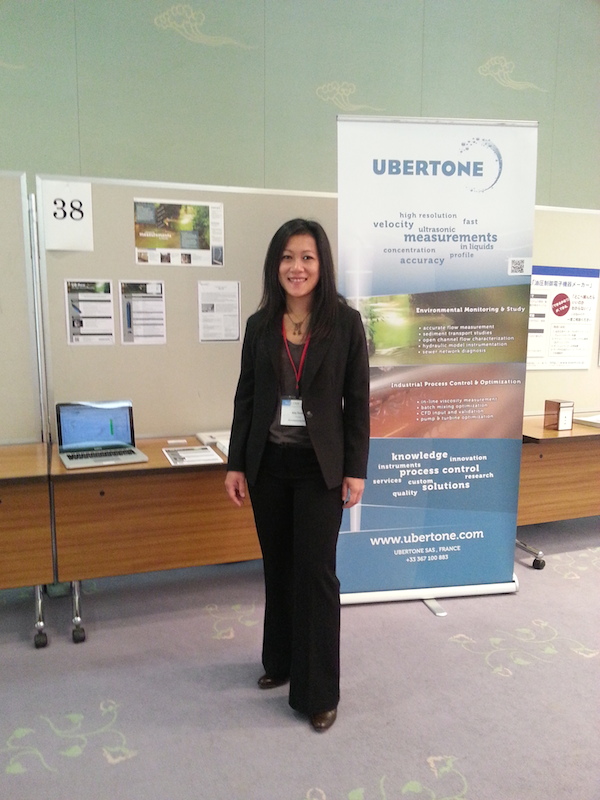 Ubertone's stand at Flucome
